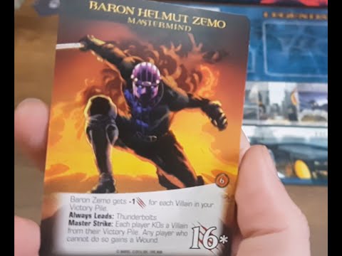 სამაგიდო თამაში Marvel Legendary - Helmut Zemo - Double Impact #36